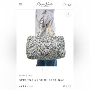 Moon Nude Spring Large Duffel